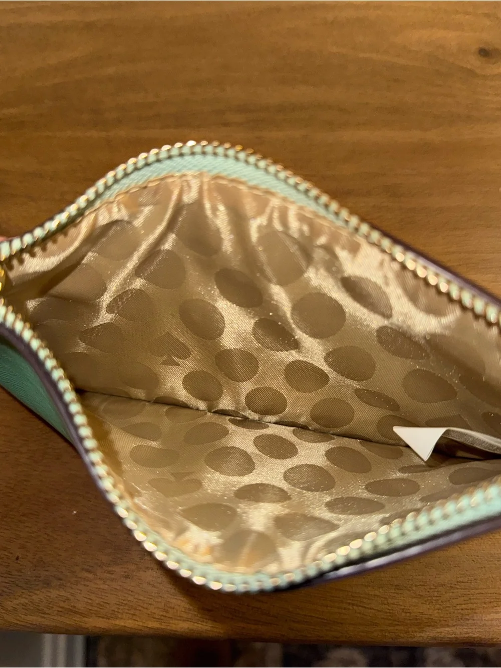 kate Spade Mint Wristlet